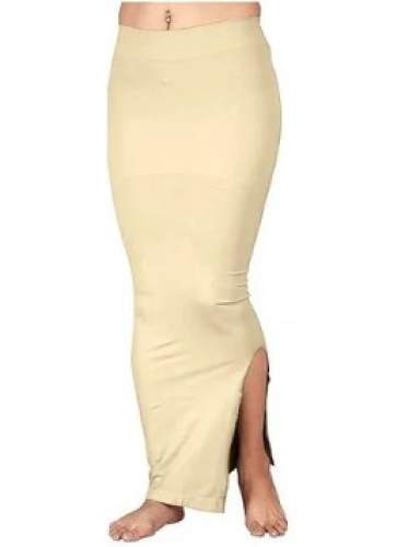 DELTIN HUB Saree Shapewear Petticoat for Women, Cotton Lycra