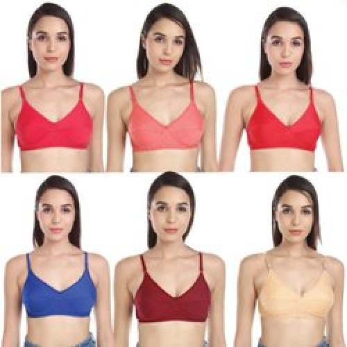 Ladies Non Padded Hoisery Bra by Aashi Global Traders