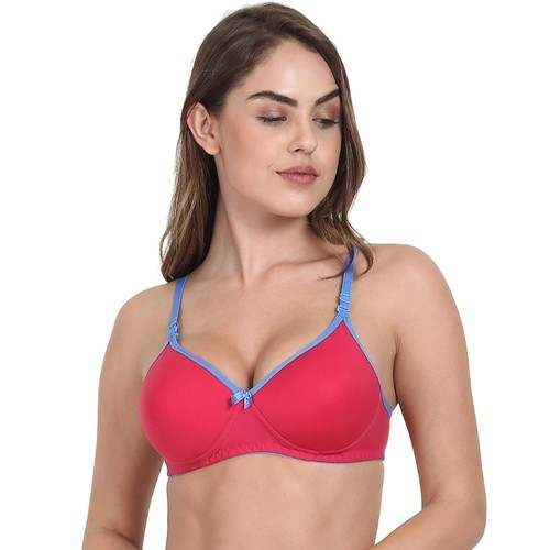 Printed Ladies Fancy Hoisery Bra by Aman Under Garments