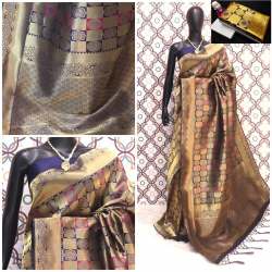 FANCY COLOR RIVVA SILK SAREE AT WHOLESALE RATE 