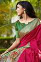 NEW FANCY KASTURI SILK SAREE WHOLESALE RATE  thumb 1