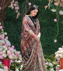 Mal mal Linen saree
