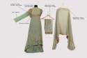 DESIGNER SALWAR SUIT (F1135-GREEN) thumb 2