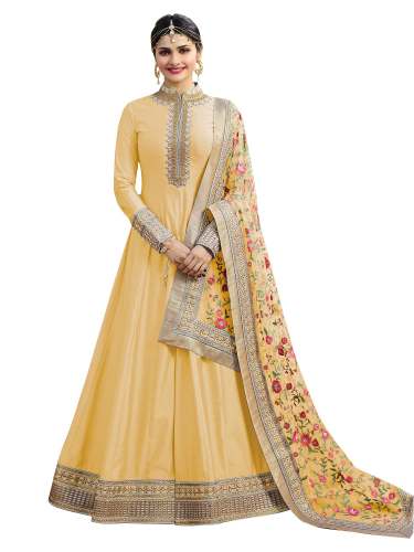 DESIGNER SALWAR SUIT (F1214-YELLOW)