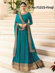 DESIGNER SALWAR SUIT (F1215-FIROJI)