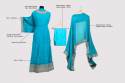 DESIGNER SALWAR SUIT (F1215-FIROJI) thumb 1