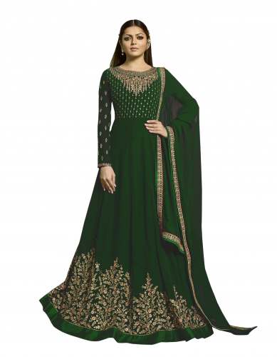 DESIGNER SALWAR SUIT (F1330-GREEN) by nancy enterprise