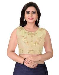 Embroidered Silk Blouse 