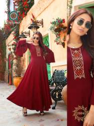 Heavy Embroidery Work Kurti