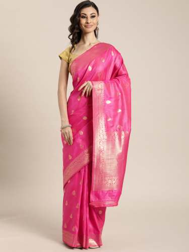 Pure Banarasi Silk Saree by Gopinath Creation