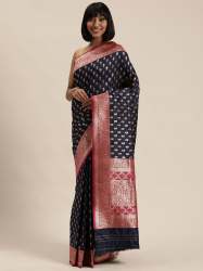 Women's Banarasi silk pure zari saree
