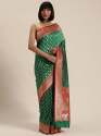 Women's Banarasi silk pure zari saree thumb 1