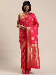 Women's banarasi silk saree 