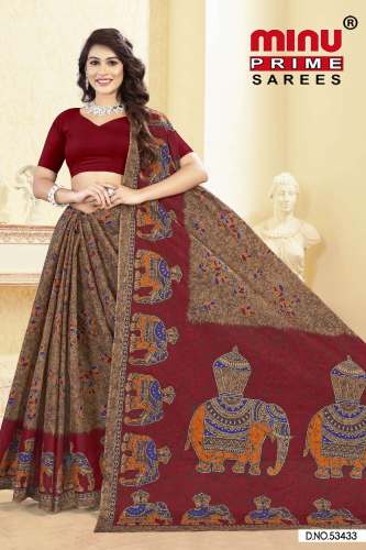 Chandrakala Batick Saree by MINU