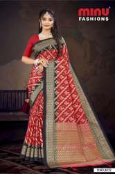 Jamdani Katan Saree by MINU
