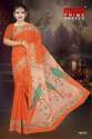 Kesariya Vol-2 Saree (Malai Cotton) by MINU thumb 3