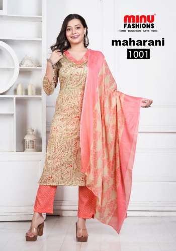 Maharani Stitched Suit by Minu