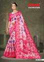 Malang Flower Fancy Saree by Minu Saree thumb 1