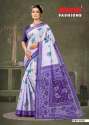 Malang Flower Fancy Saree by Minu Saree thumb 9