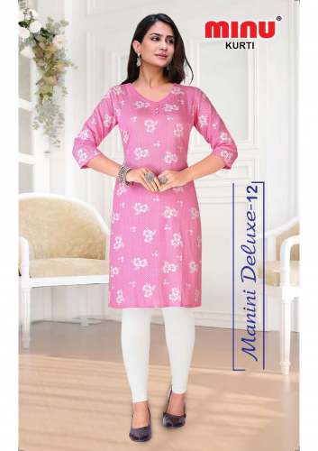 Manini Deluxe 12 Kurti by MINU