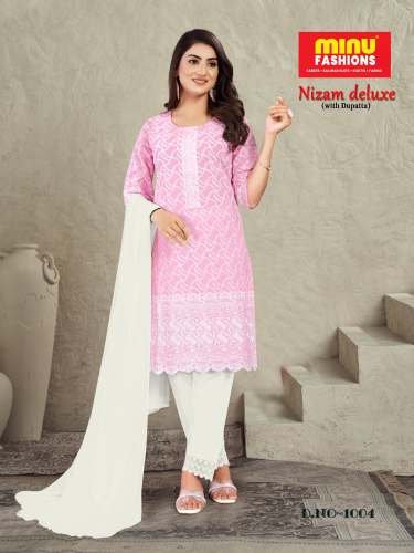 Nizam Deluxe Kurti (3Pcs Set) by MINU