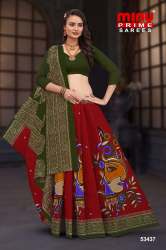 Radhika Saree (Malai Cotton) by MINU