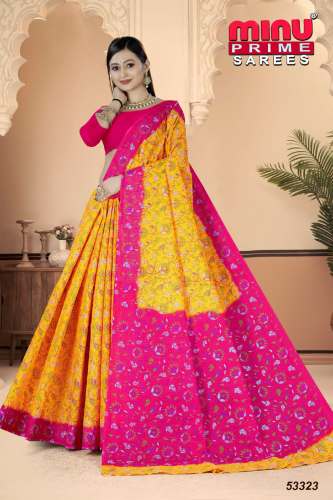 Sohini Saree (Malai Cotton) bY MINU