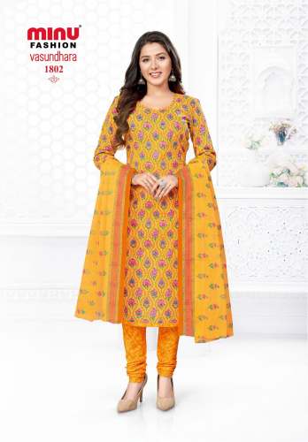 Vasundhara Rajasthani Style Unstitched Suit by Minu