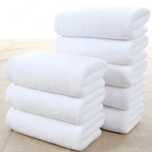 White Terry Cotton Towel  by Gocoola Doss Jumna Doss & Co . ( Textiles)