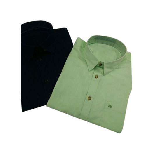 Corporate Formal wear Mens Plain Shirt  by Mega Fashions Private Limited