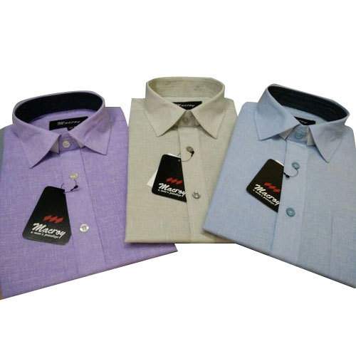 Formal Wear Plain gents Shirt by Mega Fashions Private Limited