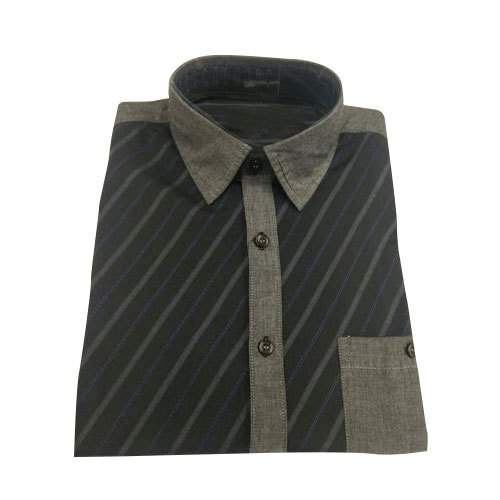 Men cotton shirt  by Mega Fashions Private Limited