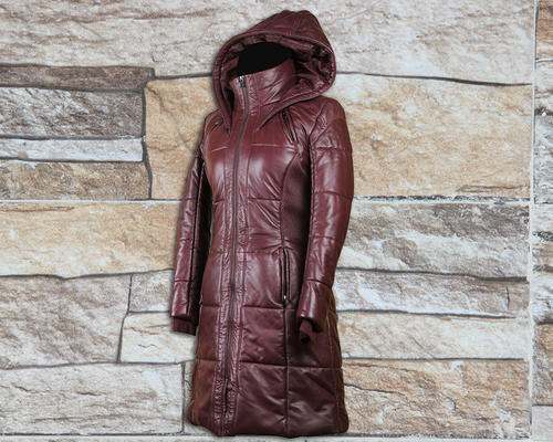 Womens Long leather Jacket by Euro Leder Fashion Limited