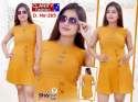 Yellow One Piece Dress For Ladies