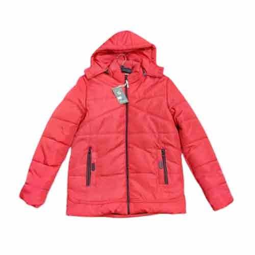 Floppy Mens Red Zipper Jacket by MZ Fashion