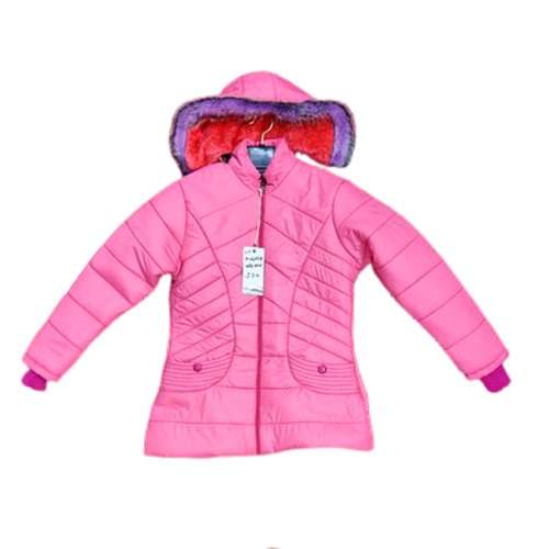 Fluffy Ladies Pink Jacket