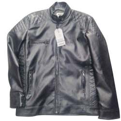 Mens Leather Black Jacket