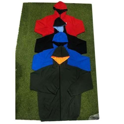 Mens Imported Zip Plain Hoodie