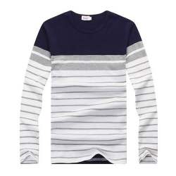 Full Sleeve Strip designer T shirt 