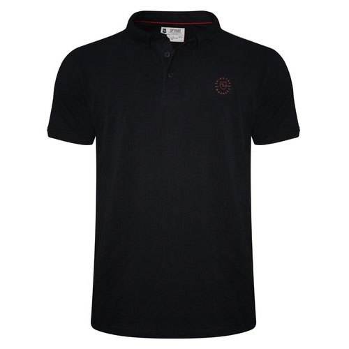 Gents Black Plain Collar T shirt 
