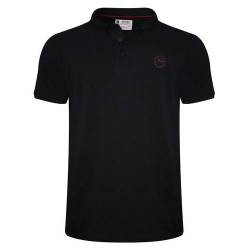 Gents Black Plain Collar T shirt  by Shakthivelan Garments
