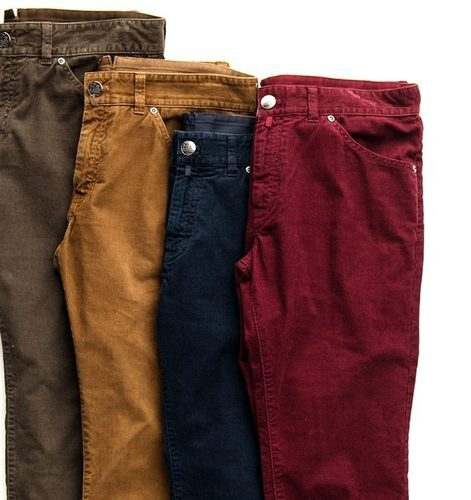 Mens Colorful Plain Pant  by Tuck - In Maart