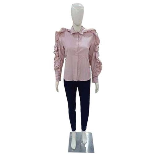 Designer Pink Top For Girls by Krista Apparel