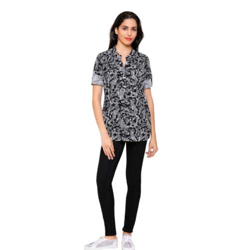 Printed Cotton Semi Fomal Shirt by ACJ Mart Private Limited