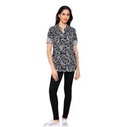 Printed Cotton Semi Fomal Shirt