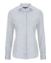 Polka Dot Girls Formal Shirt