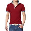 formal-wear-plain-collar-neck-t-shirt