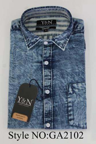 Mens Denim Shirt 