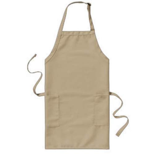 Plain Kitchen Apron  by Gold Apparel