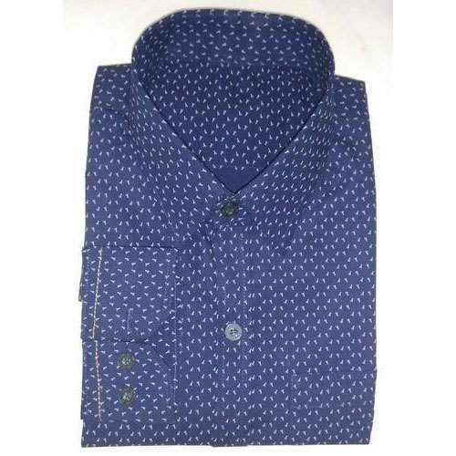 Mens Printed Front Pocket Shirt  by Ya Habeeb Impex Private Limited